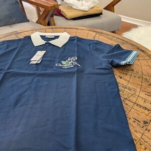 Christian Dior Navy Polo Shirt